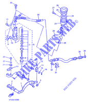 REAR BRAKE MASTER CYLINDER for Yamaha YZF600R 1997
