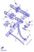 CAMSHAFT / TIMING CHAIN for Yamaha YZF750R 1996