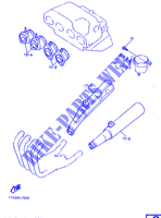 ALTERNATIVE ENGINE / CHASSIS   FOR SWEDEN for Yamaha FJ1200 1987