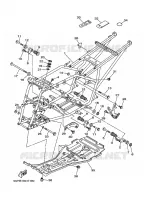 FRAME for Yamaha YFM350FWA 2008