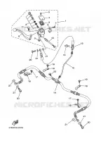 FRONT BRAKE MASTER CYLINDER for Yamaha YFM350FWA 2008