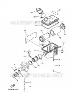 INTAKE for Yamaha YFM350FWA 2008