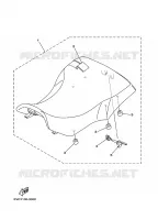 SEAT for Yamaha YFM350FWA 2008