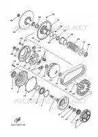 STARTER CLUTCH for Yamaha YFM350FWA 2008