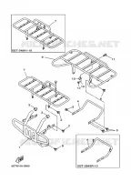 BUMPER for Yamaha YFM600FWA 2001