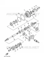CROSS SHAFT for Yamaha YFM600FWA 2001