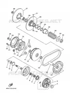 STARTER CLUTCH for Yamaha YFM600FWA 2001