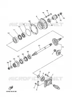CROSS SHAFT for Yamaha YFM660FWA  2005