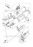 EXHAUST for Yamaha YFM660FWA  2005