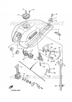 FUEL TANK for Yamaha XJR1200SP 1998