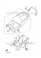 SEAT for Yamaha XJR1200SP 1998