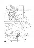 SIDE COVER for Yamaha XJR1200SP 1998