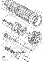 STARTER CLUTCH for Yamaha XJR1200SP 1998