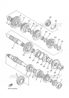 TRANSMISSION for Yamaha XJR1200SP 1998