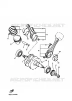 CRANKSHAFT / PISTON for Yamaha XV1100 1997