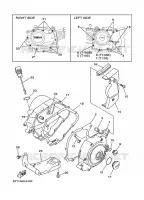 COVER   ENGINE 1 for Yamaha T105  1996