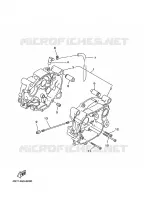 CRANKCASE for Yamaha T105  1996