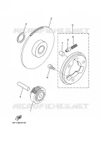 STARTER CLUTCH for Yamaha T105  1996