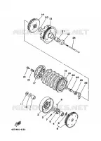 STARTER CLUTCH for Yamaha T105  1996