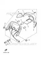 TAIL LIGHT for Yamaha T105  1996