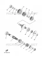 TRANSMISSION for Yamaha T105  1996