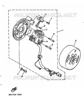 IGNITION for Yamaha TT350 1990