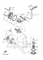 OIL PUMP for Yamaha TT350 1990