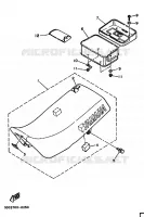 SEAT for Yamaha TT350 1990