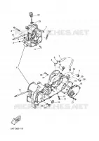 CRANKCASE for Yamaha XQ150 2002