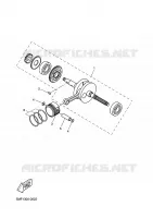 CRANKSHAFT / PISTON for Yamaha XQ150 2002