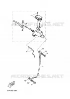 FRONT BRAKE MASTER CYLINDER for Yamaha XQ150 2002