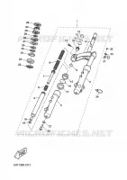 FRONT FORK for Yamaha XQ150 2002