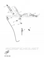 HANDLEBAR & CABLES for Yamaha XQ150 2002