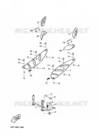 STAND / FOOTREST for Yamaha XQ150 2002