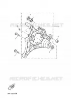 SWINGARM / SHOCK ABSORBER for Yamaha XQ150 2002