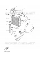 RADIATOR / HOSES for Yamaha YQ50  2002