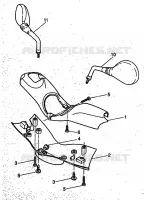 COVER 1 for Yamaha YH50 1999