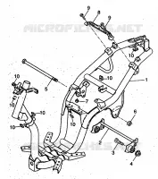 FRAME for Yamaha YH50 1999