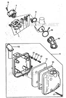 INTAKE for Yamaha YH50 1999