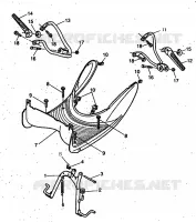 STAND / FOOTREST for Yamaha YH50 1999