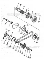 STARTER CLUTCH for Yamaha YH50 1999