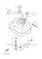 FUEL TANK for Yamaha BOOSTER NEXT GENERATION 2004