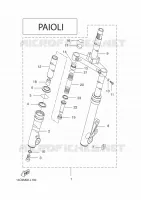 FRONT FORK 1 for Yamaha BOOSTER SPIRIT 2005
