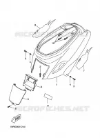 SIDE COVER for Yamaha BOOSTER SPIRIT 2005