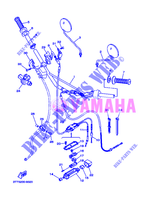 HANDLEBAR & CABLES   FOR DISC BRAKE for Yamaha DT125 2007