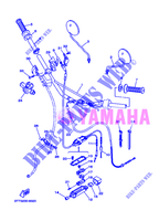 HANDLEBAR & CABLES   FOR DISC BRAKE for Yamaha DT125 2008
