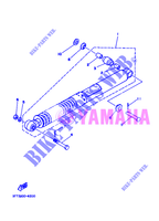 REAR SHOCK ABSORBER for Yamaha DT125 2008