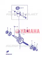 CRANKSHAFT / PISTON for Yamaha BOOSTER SPIRIT 2007