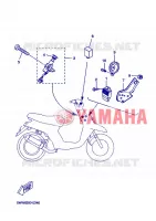 ELECTRICAL 1 for Yamaha BOOSTER SPIRIT 2007