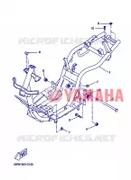 FRAME for Yamaha BOOSTER SPIRIT 2007